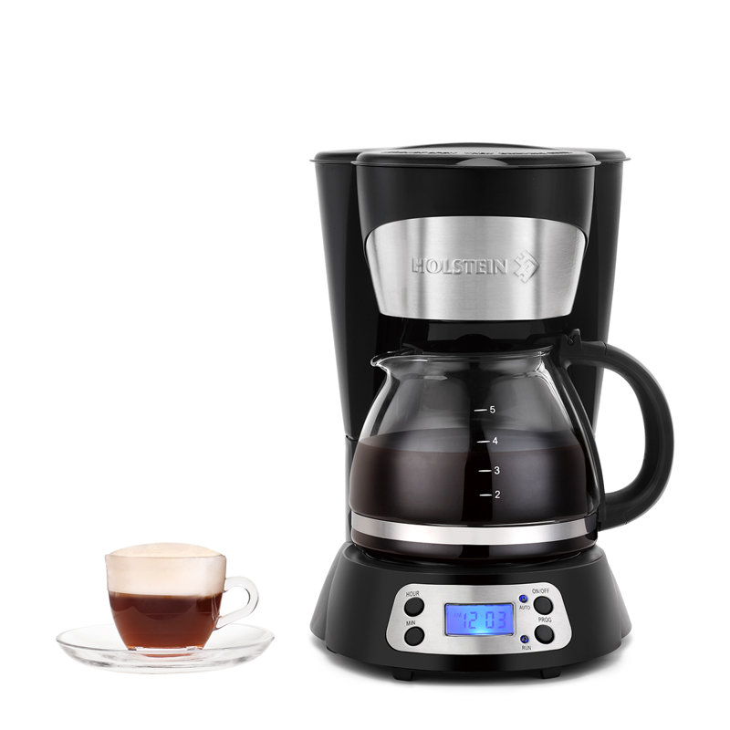 Holstein Housewares 5 Cup Programmable Coffee Maker & Reviews Wayfair.ca